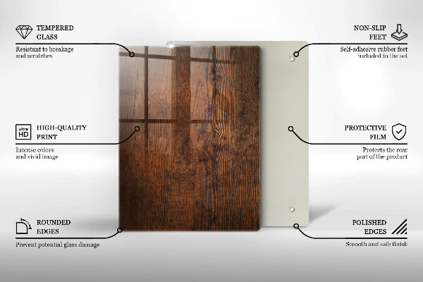 Tábua de vidro decorações de Natal