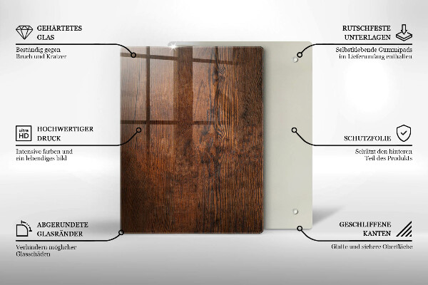 Tábua de vidro decorações de Natal