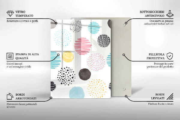 Tábua de cortar alimentos Ilustração de uma colher