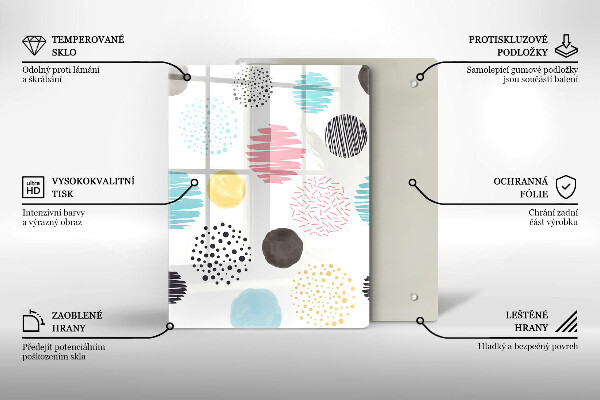 Tábua de cortar alimentos Ilustração de uma colher