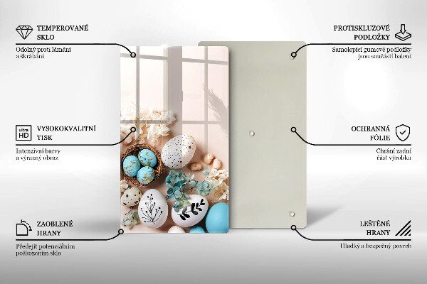 Tábua de corte Decorações de Páscoa