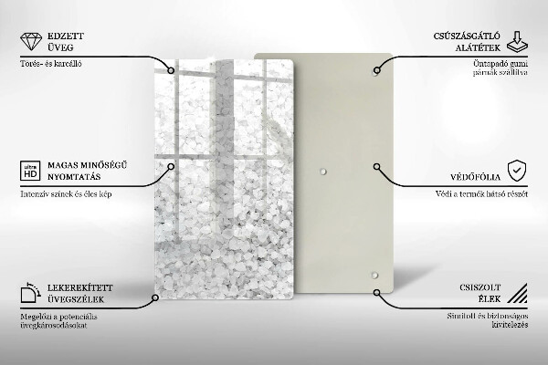 Tábua de cortar Cristais de sal