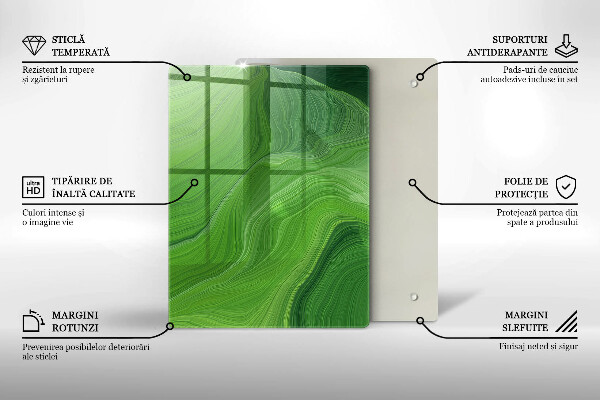 Tábua de cortar Cristais de sal