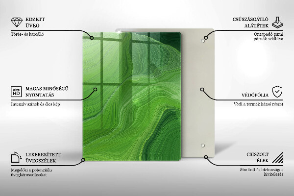 Tábua de cortar Cristais de sal