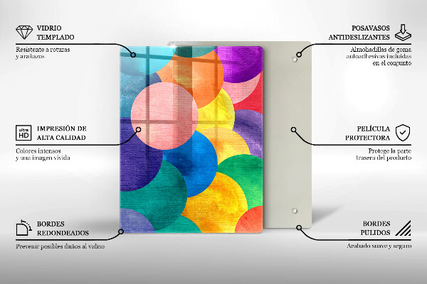 Tábua de corte Linhas geométricas
