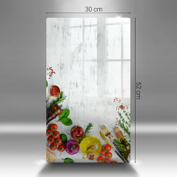 Tábua para cozinha Vegetais e especiarias