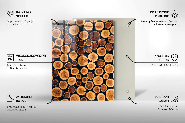 Tábua cozinha Padrão de folha Boho