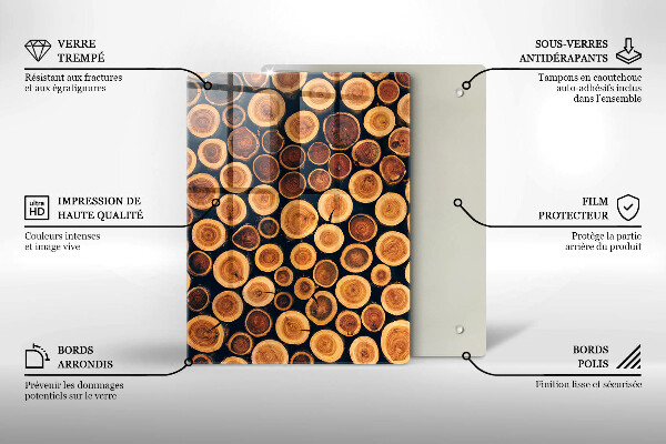 Tábua cozinha Padrão de folha Boho