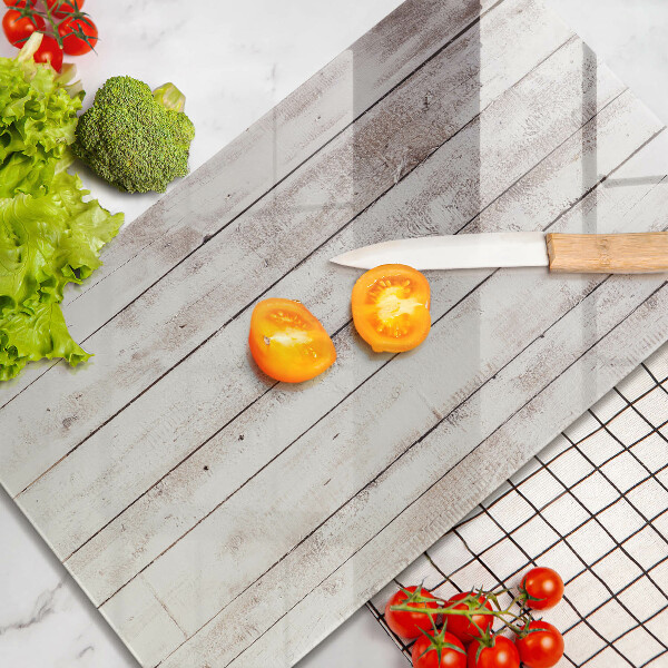 Tábua de corte de vidro Tábuas de madeira velhas