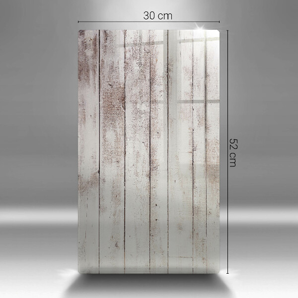 Tábua de corte de vidro Tábuas de madeira velhas