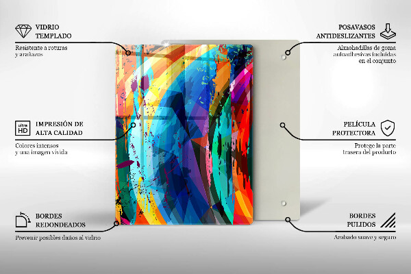 Tábua para cozinha Folhas selvagens da selva