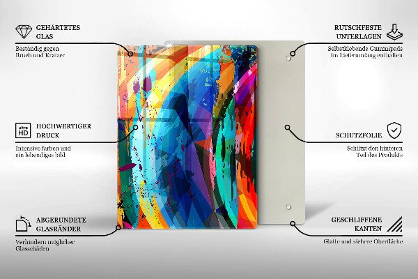 Tábua para cozinha Folhas selvagens da selva