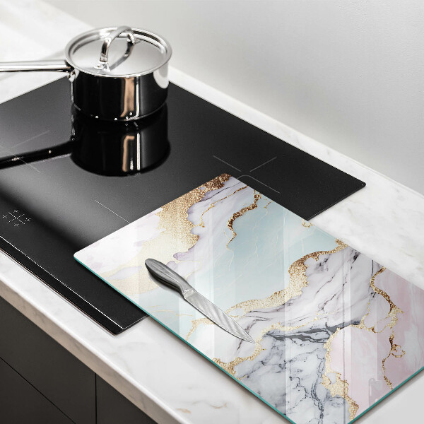 Tábua de corte Mármore pastel