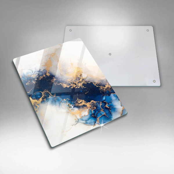 Tábua para corte Abstração com azul