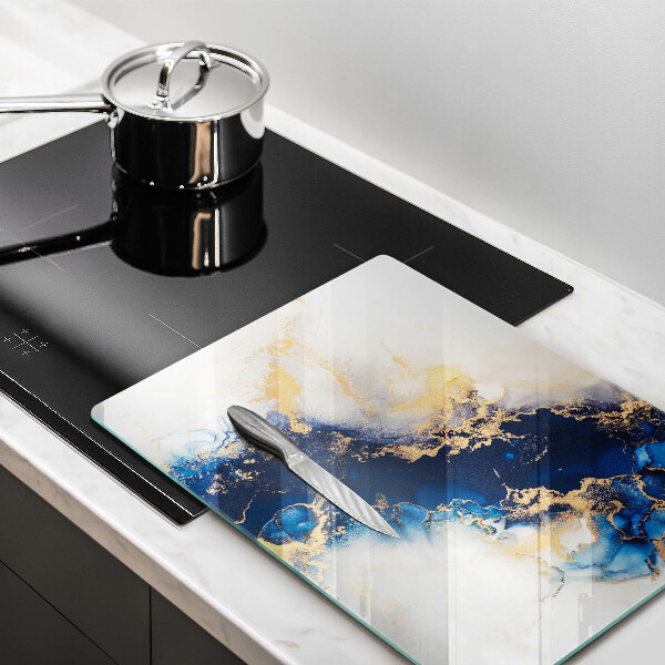 Tábua para corte Abstração com azul