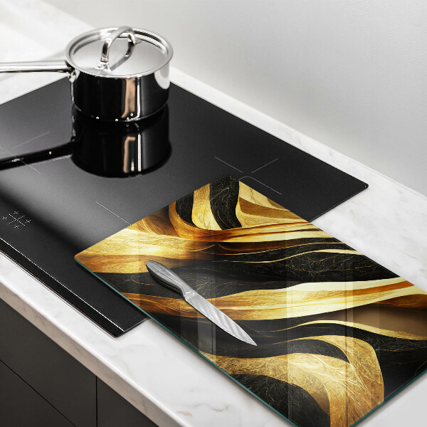 Tábua para cozinha com estampa abstração elegante