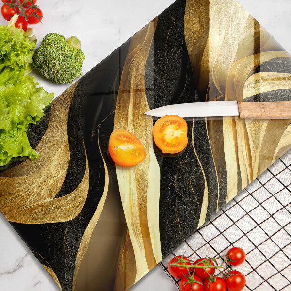 Tábua para cozinha com estampa abstração elegante