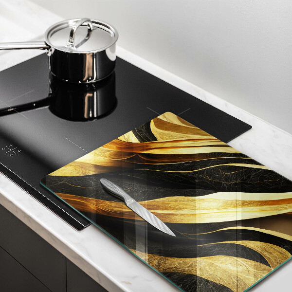 Tábua para cozinha com estampa abstração elegante