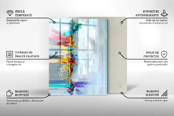 Tábua de corte Pedra decorativa com ouro