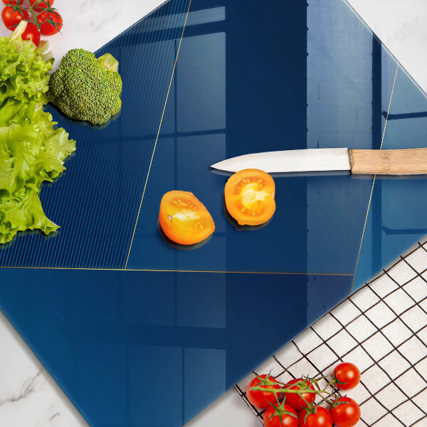 Tábua de cortar de vidro Fundo moderno