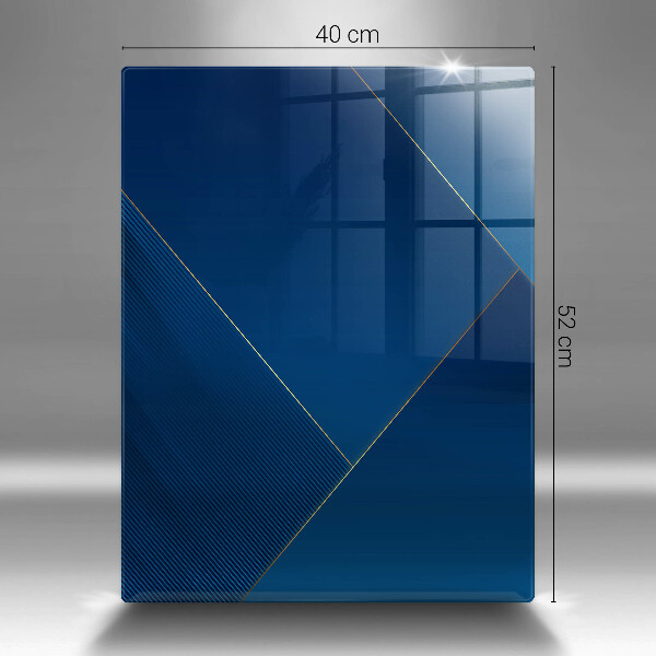 Tábua de cortar de vidro Fundo moderno