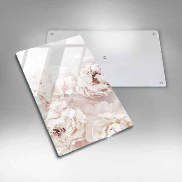 Tábua de cortar alimentos Peônias pastéis