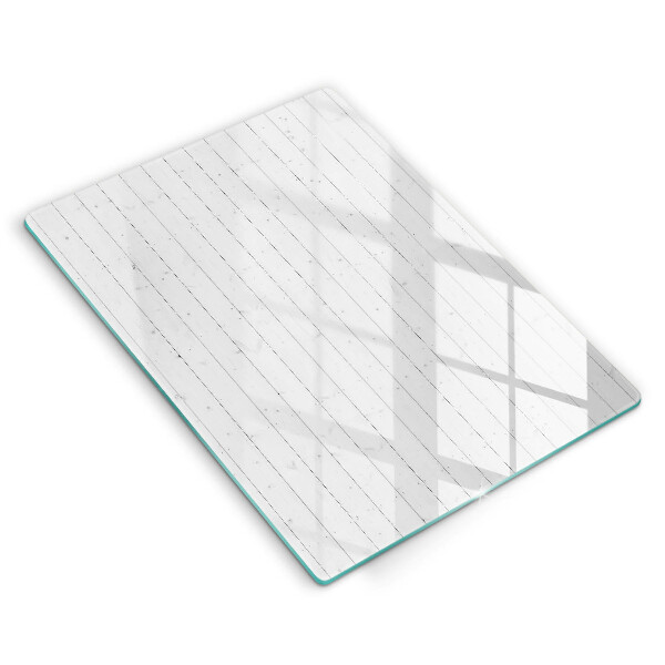 Tábua de corte com design de quadros de luz modernos