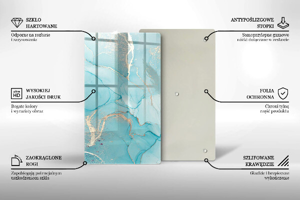 Tábua de corte Pedra abstrata