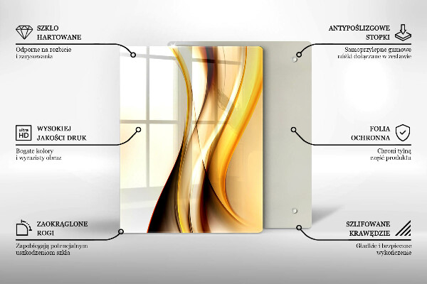 Tábua de corte Pedra abstrata