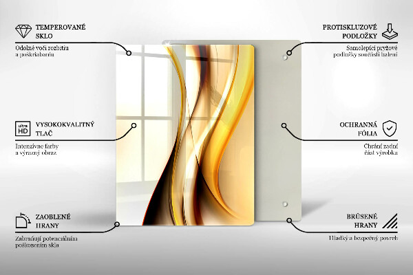 Tábua de corte Pedra abstrata