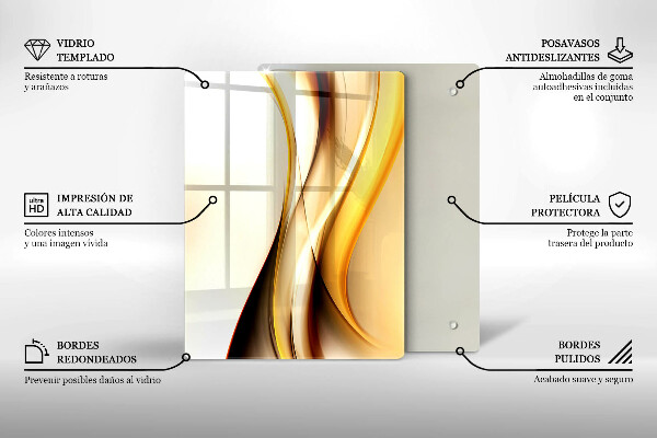 Tábua de corte Pedra abstrata