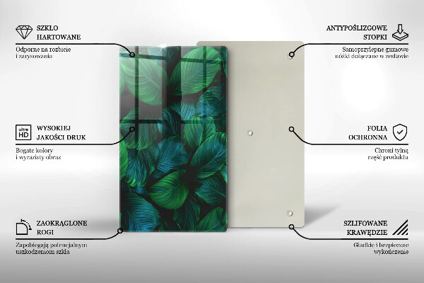 Tábua para corte Folhas da selva