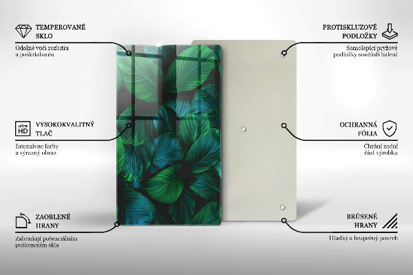 Tábua para corte Folhas da selva