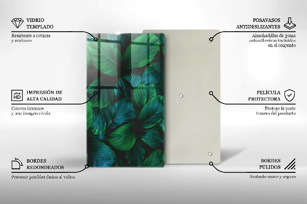 Tábua para corte Folhas da selva