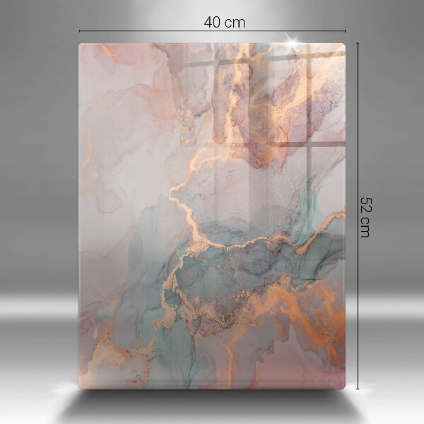 Tábua para cozinha Mármore com ouro