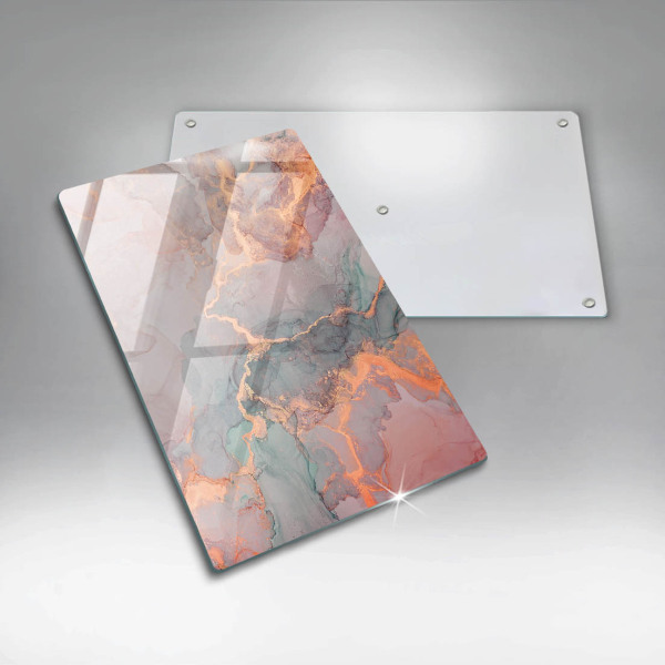 Tábua para cozinha Mármore com ouro