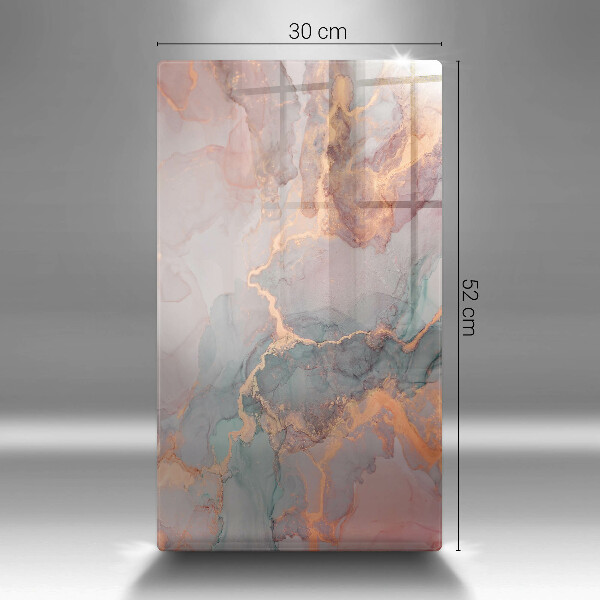 Tábua para cozinha Mármore com ouro