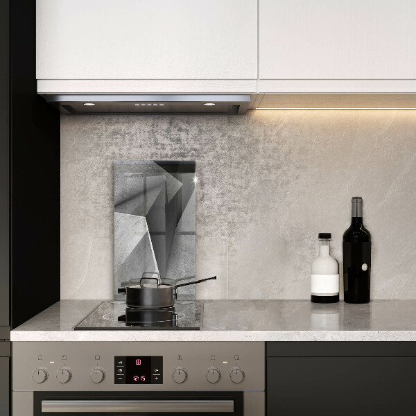 Tábua de cortar de vidro Abstração concreta