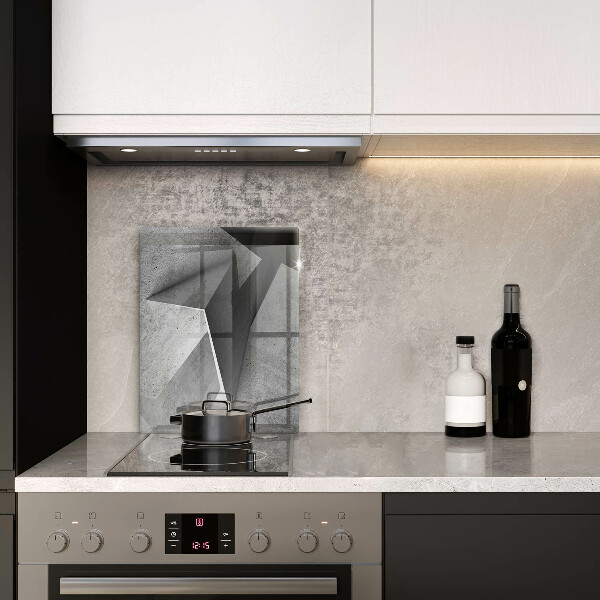 Tábua de cortar de vidro Abstração concreta