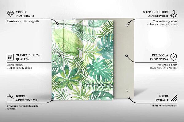 Tábua de cortar alimentos A praia e o mar