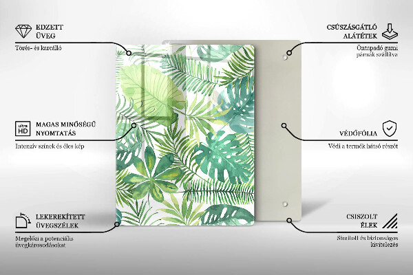 Tábua de cortar alimentos A praia e o mar