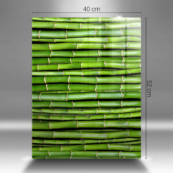 Tábua de cortar de vidro Bambus da natureza