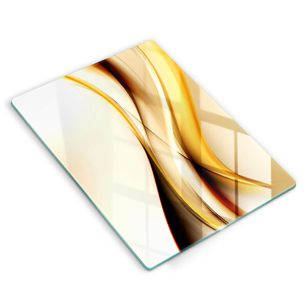 Tábua para corte Linhas de fumaça abstratas