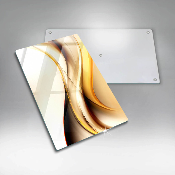 Tábua para corte Linhas de fumaça abstratas