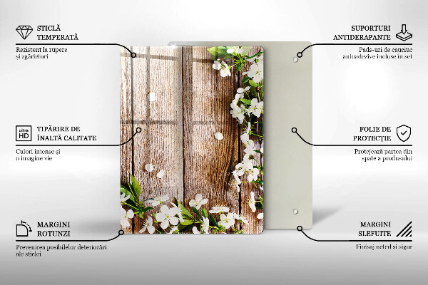 Tábua para cozinha Girassóis em tábuas