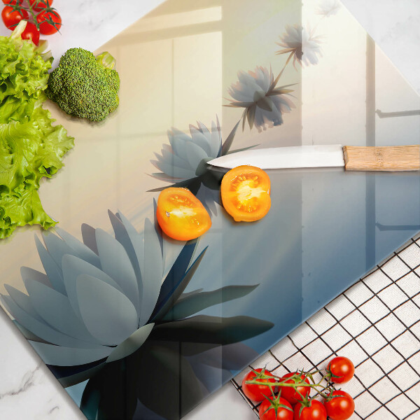 Tábua para corte Flores de nenúfar