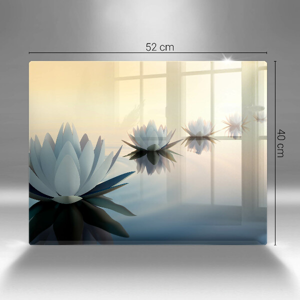 Tábua para corte Flores de nenúfar