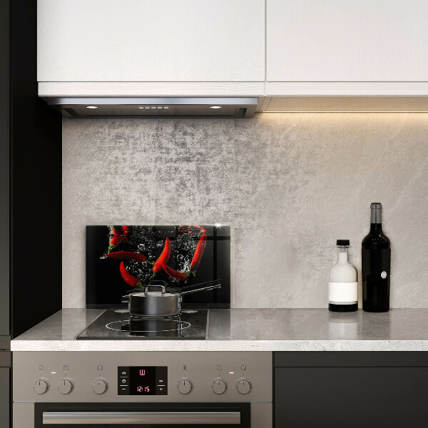 Tábua para corte Pimentas em água