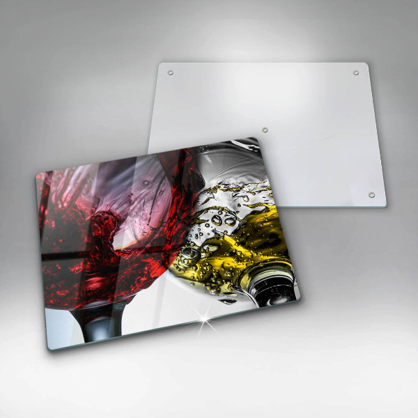 Tábua para cozinha Taças de vinho