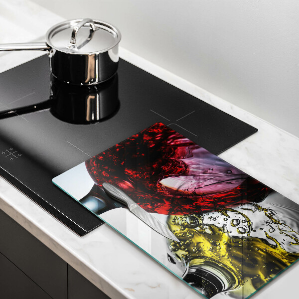 Tábua para cozinha Taças de vinho